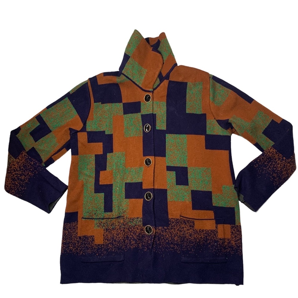 Ladies button sweater